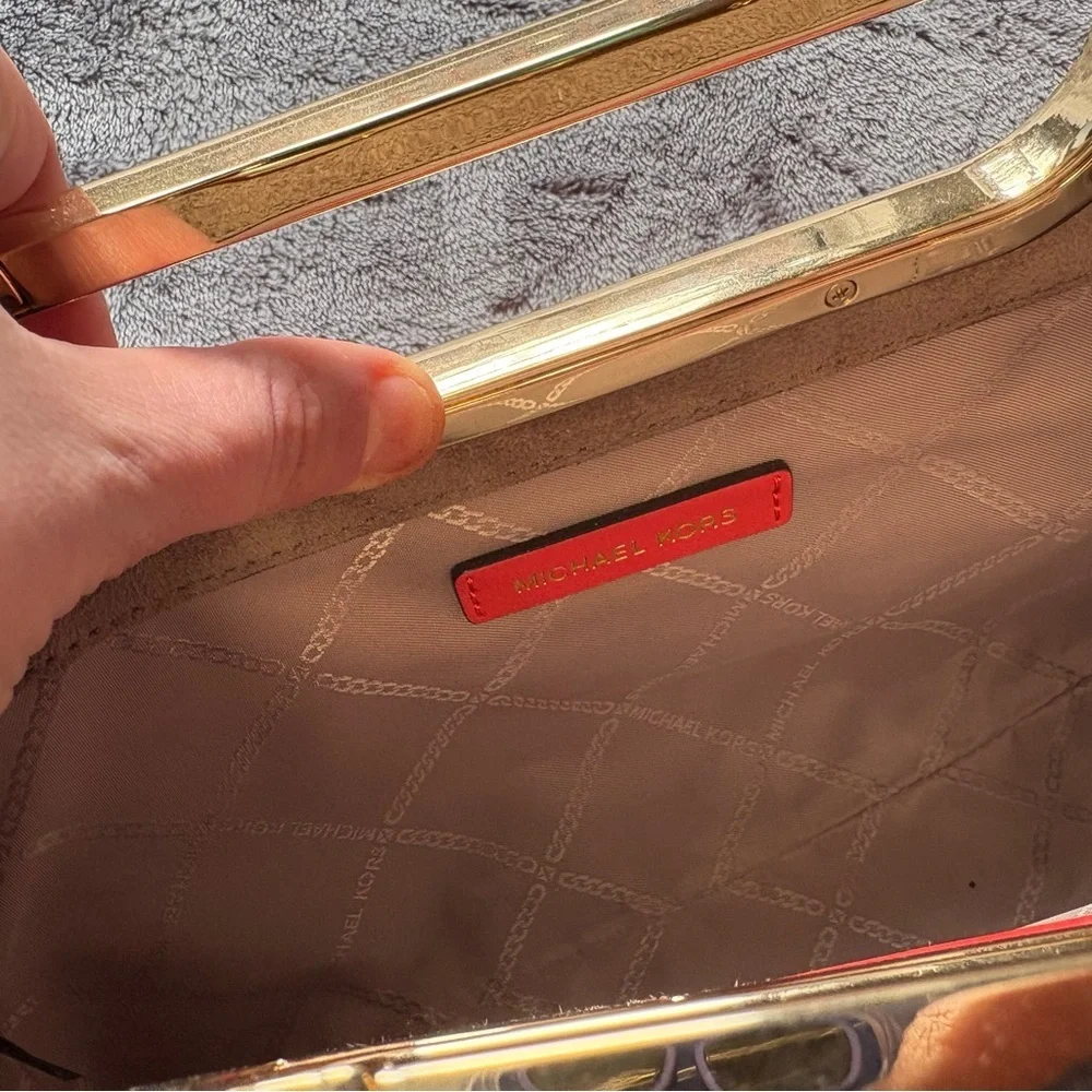 Michael Kors Red Women's Bag,  NWOT - Picture 7 of 9